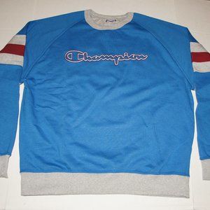 NWT Champion Outline Script Pullover Crewneck
